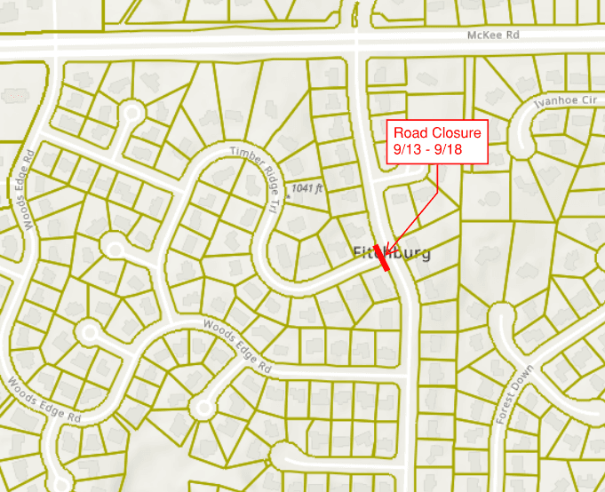 timber ridge trail 2024 closure